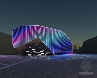 SERERO設(shè)計(jì)的法國(guó)影院多媒體中心 創(chuàng)新融合藝術(shù)與科技